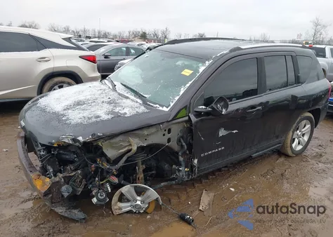 2014 Jeep Compass Latitude from USA, damaged, VIN 1C4NJDEB7ED845822